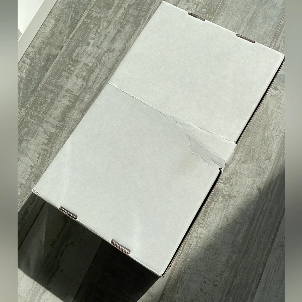Hermes White box empty Gift Box package only